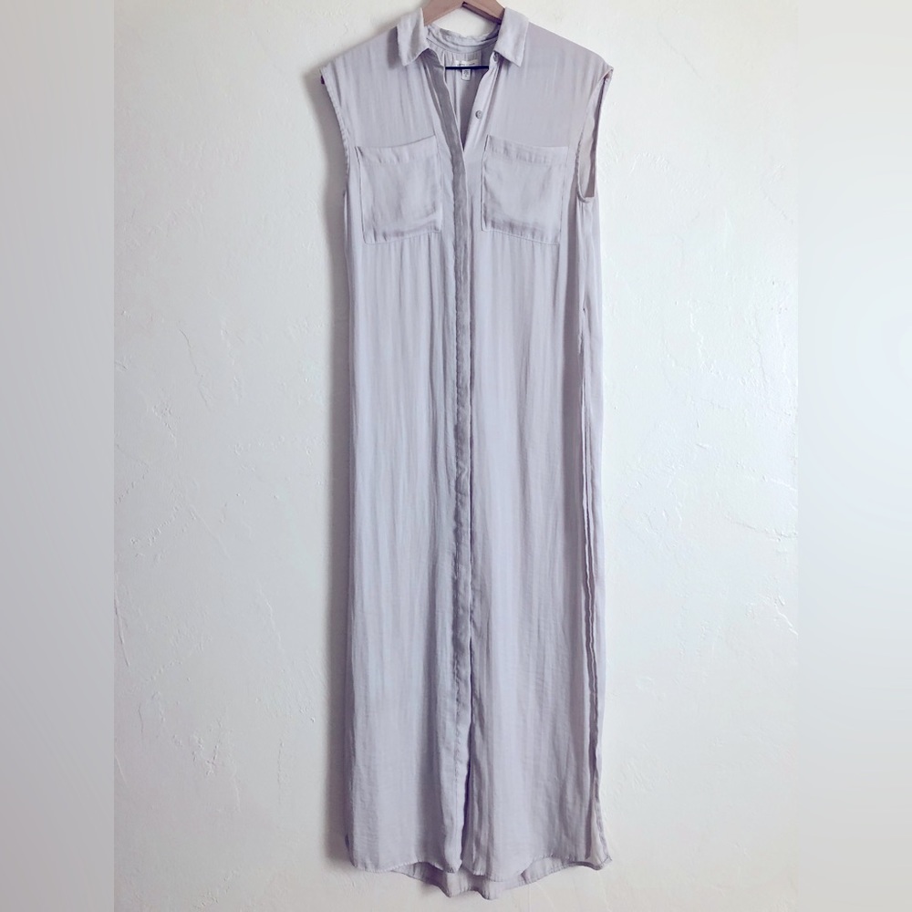 Urban Outfitters Light Gray Maxi Dress